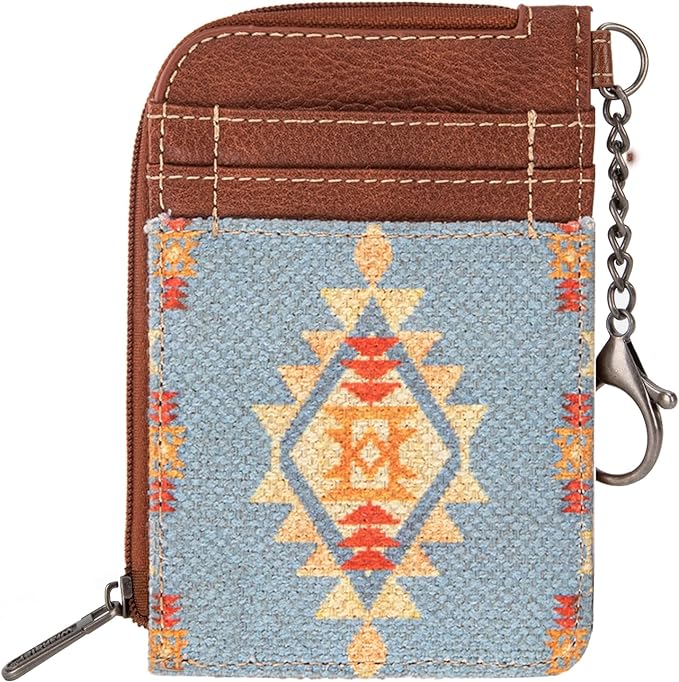 Wrangler Montana West Wallets for Women Boho Aztec Card Holder