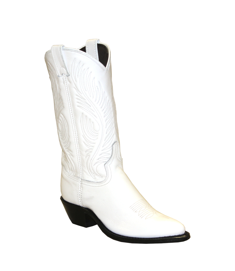 Abilene Women's White Dress Boot