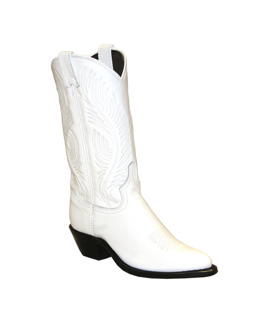 Abilene Women's White Dress Boot