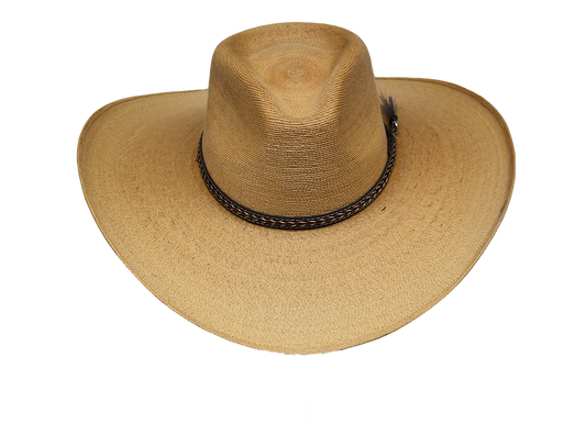 Lone Star Palm Leaf Explorer Hat with Stampede String