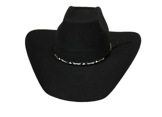 Lone Star Black Felt Hat
