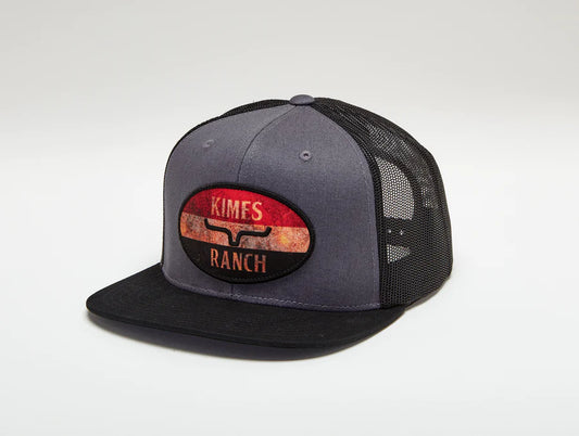 Kimes Ranch Ball Cap - American Standard Trucker "Navy"