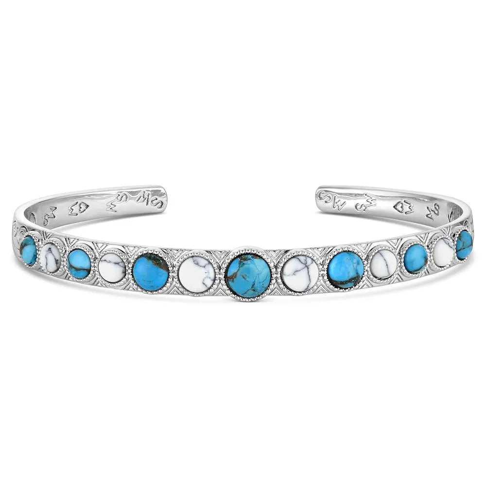Montana Silversmiths Turquoise Darling Cuff Bracelet