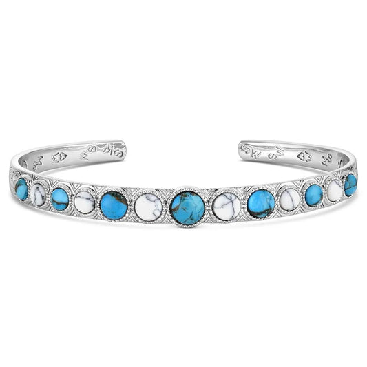 Montana Silversmiths Turquoise Darling Cuff Bracelet