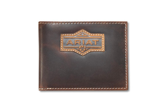 Ariat Men’s Removable Passcase Wallet – Embossed Patch