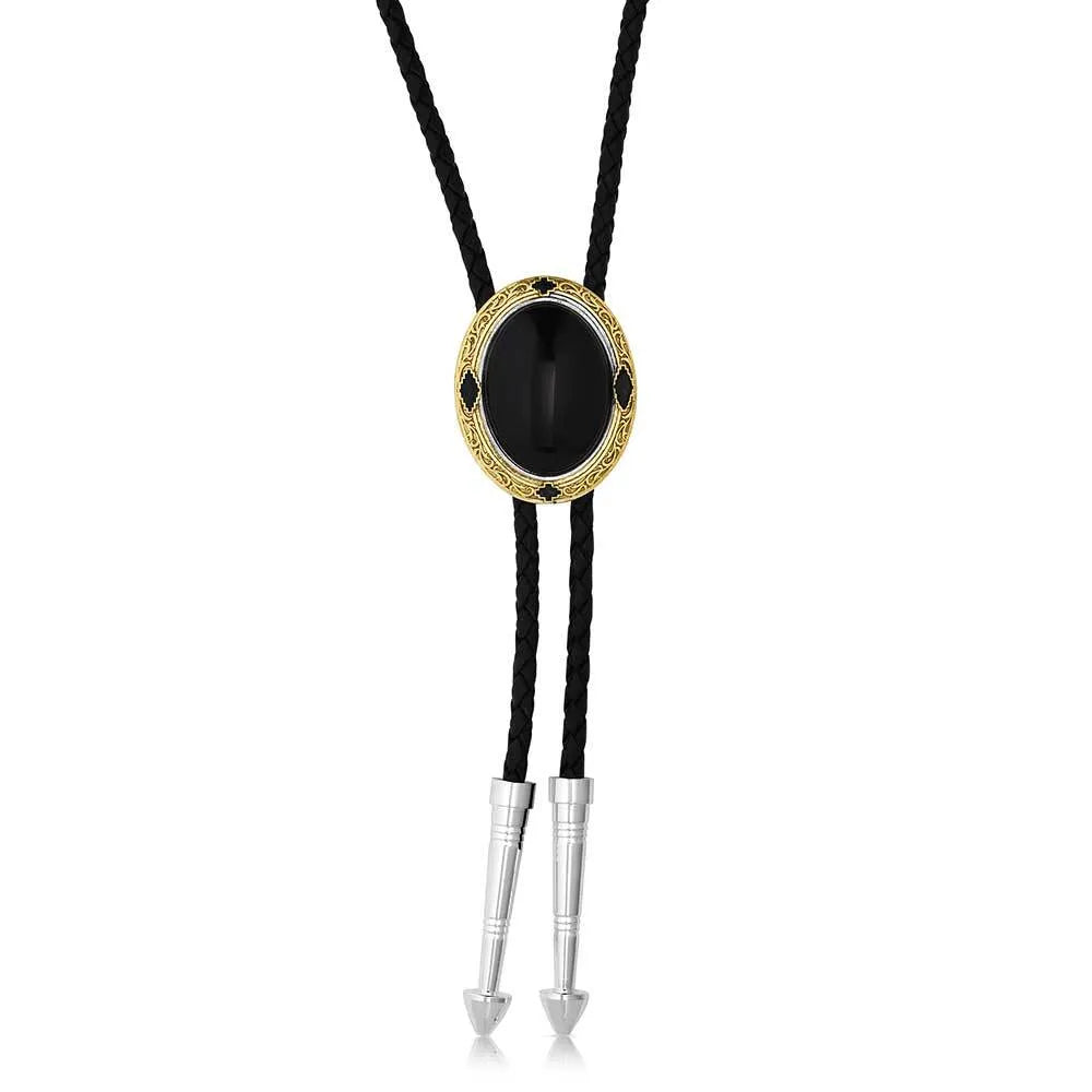 Montana Silversmith Onyx Sky Bolo Tie