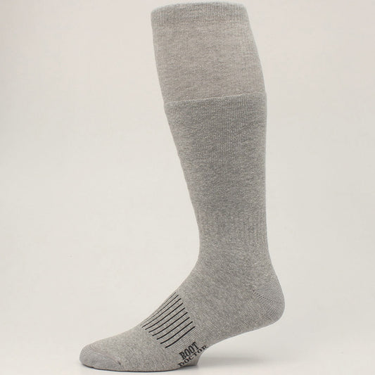 Boot Doctor Men's Grey Over the Calf 2Pk Boot Socks