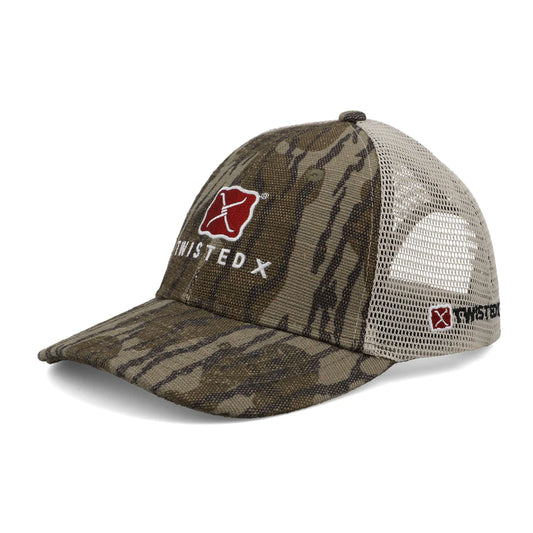 Twisted X Ball Cap - Camo Buckle Cap