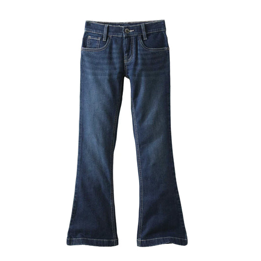 Cruel Girls Youth Violet Dark Stonewash Denim Western Jeans