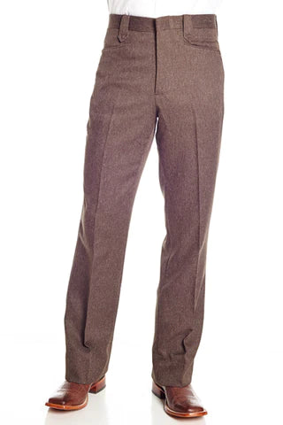 Circle S Men's Dress Slacks - Heather Chestnut