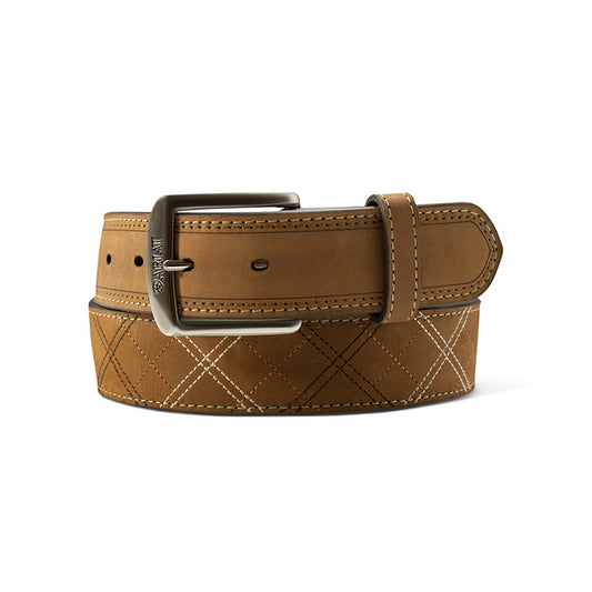 Ariat Cross Stitch Body Medium Brown Belt