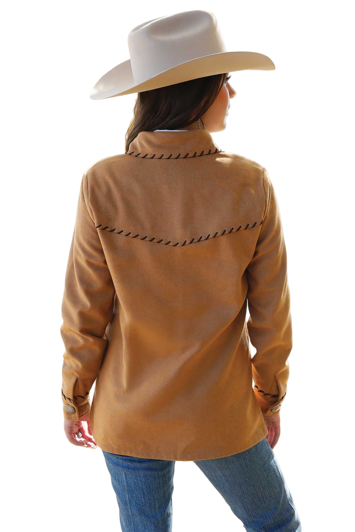 Cruel Denim Women's Brown Shirt Jacket