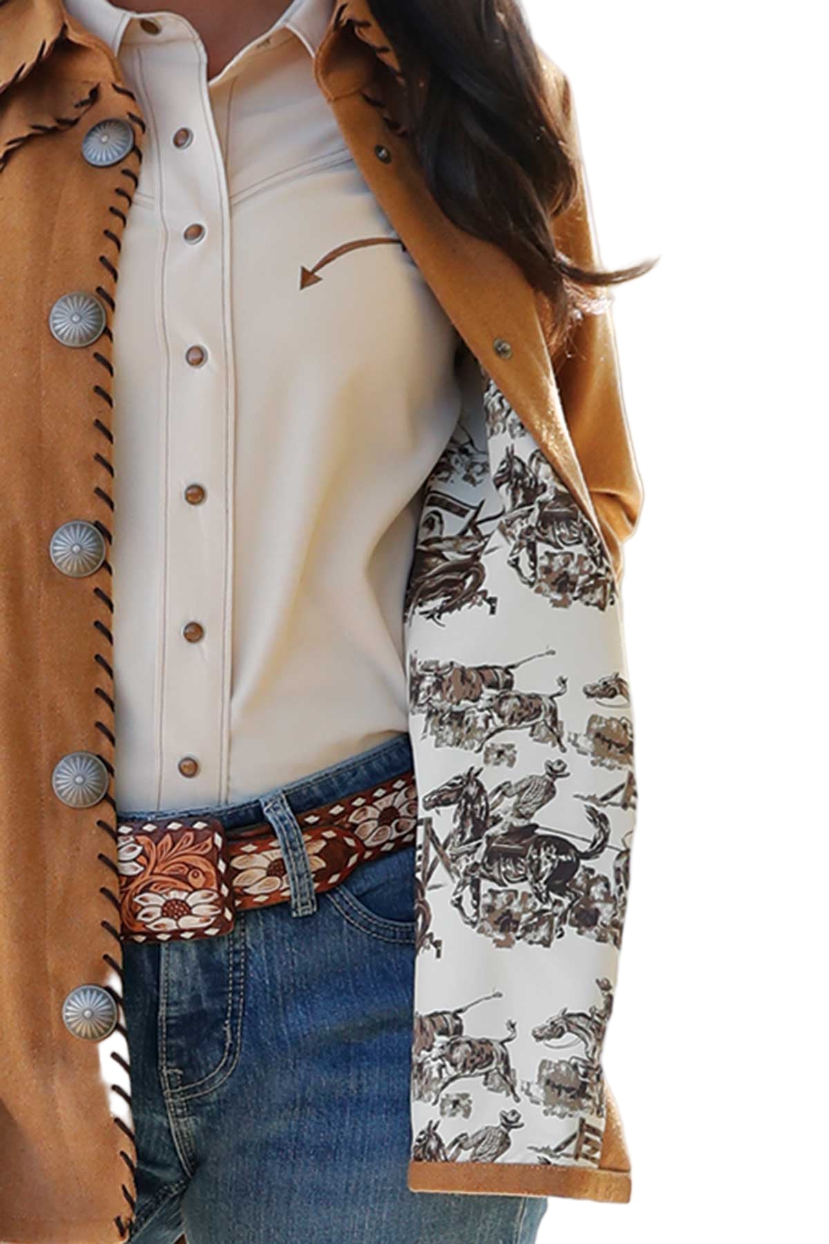 Cruel Denim Women's Brown Shirt Jacket