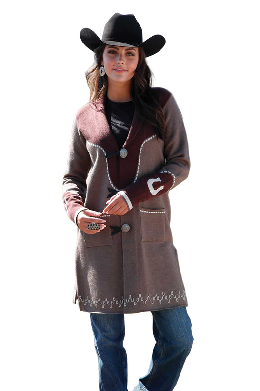 Cruel Denim Women's Taupe Duster