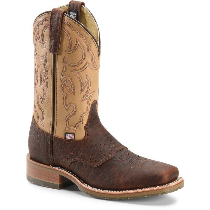 Double H Men's Boots - Graham Bison Wide Square Toe