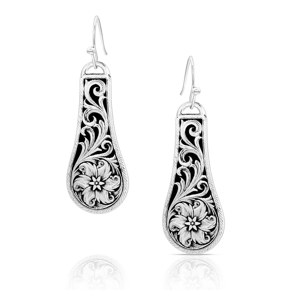 Montana Silversmith Desert Marigold Floral Earrings