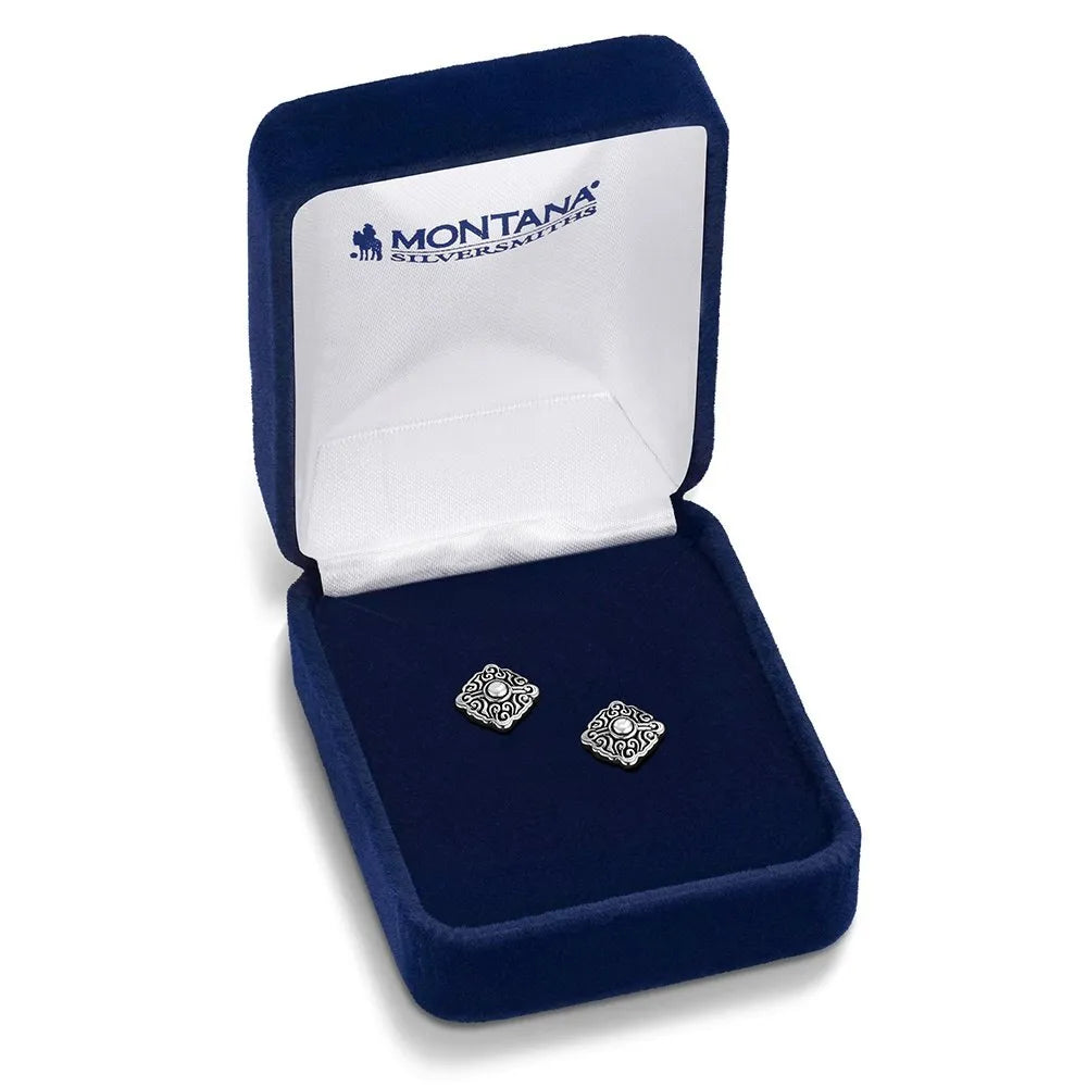 Montana Silversmith Ridgeline Antiqued Earrings