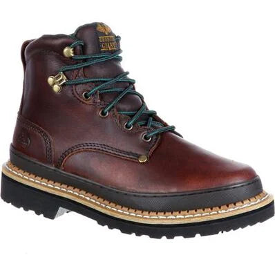 Georgia Men's Boots - Giant Work Boot Brown