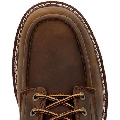 Georgia Boot- Men’s Brown 6” Moc Toe Waterproof Steel Toe