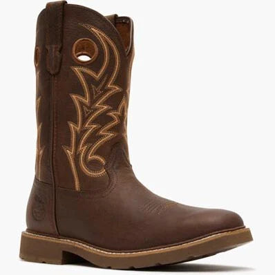 Georgia Boot Core 37 11" Steel Toe Western Pull-On Work Boot