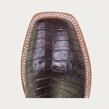 Hyer Men's Russell Brown Caiman Boots
