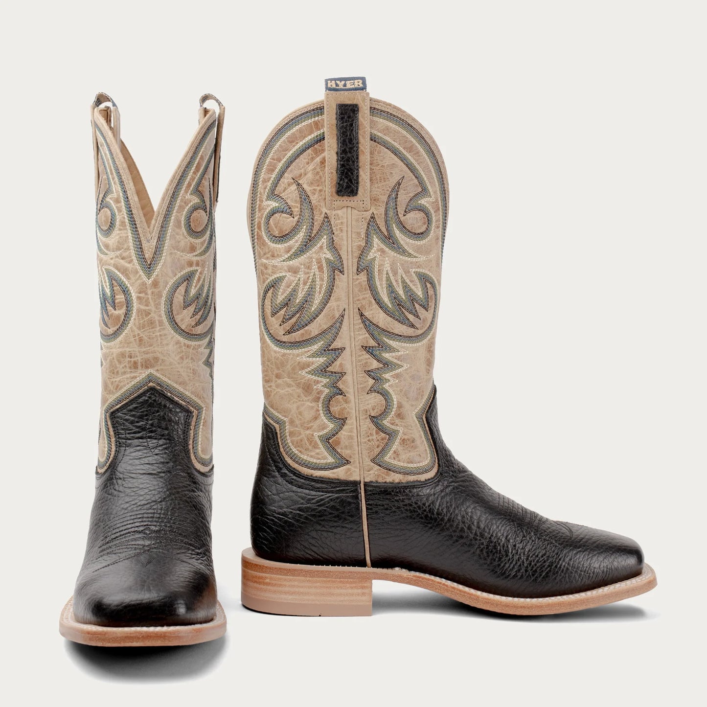 Hyer Men's Boots Sawyer Black and Tan