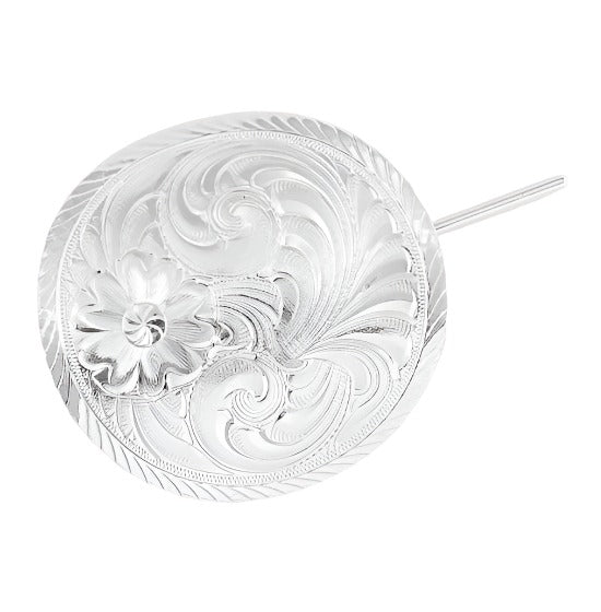 Montana Silversmith Silver Concho Hair Pin