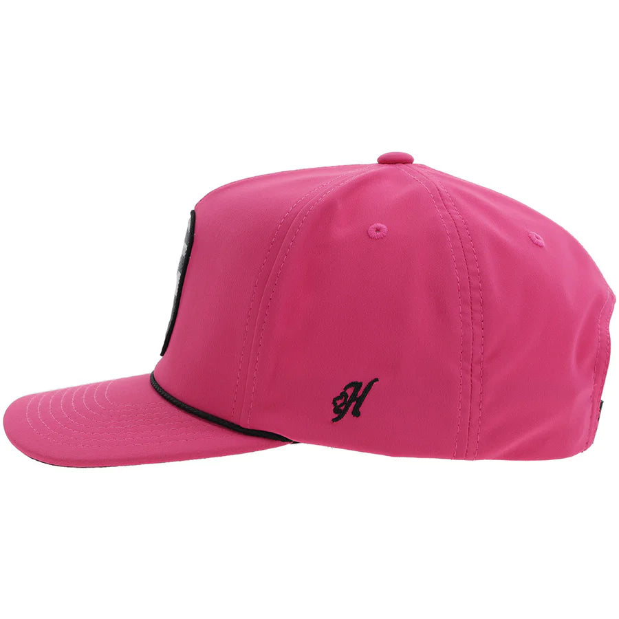 Hooey Ball Cap - Cheyenne Pink with Patch