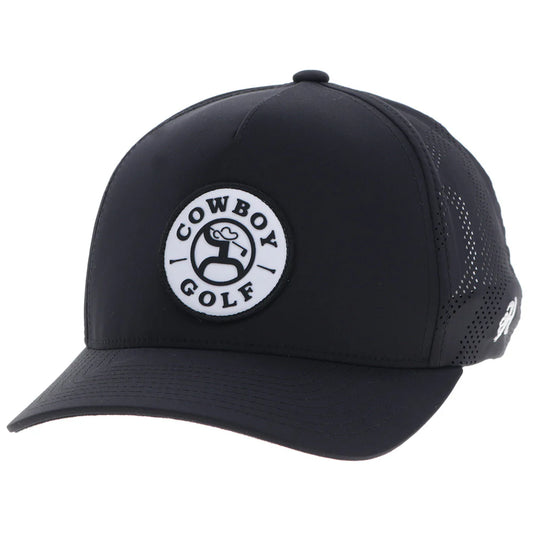 Hooey Ball Cap "Cowboy Golf" Hat with White Circle Patch
