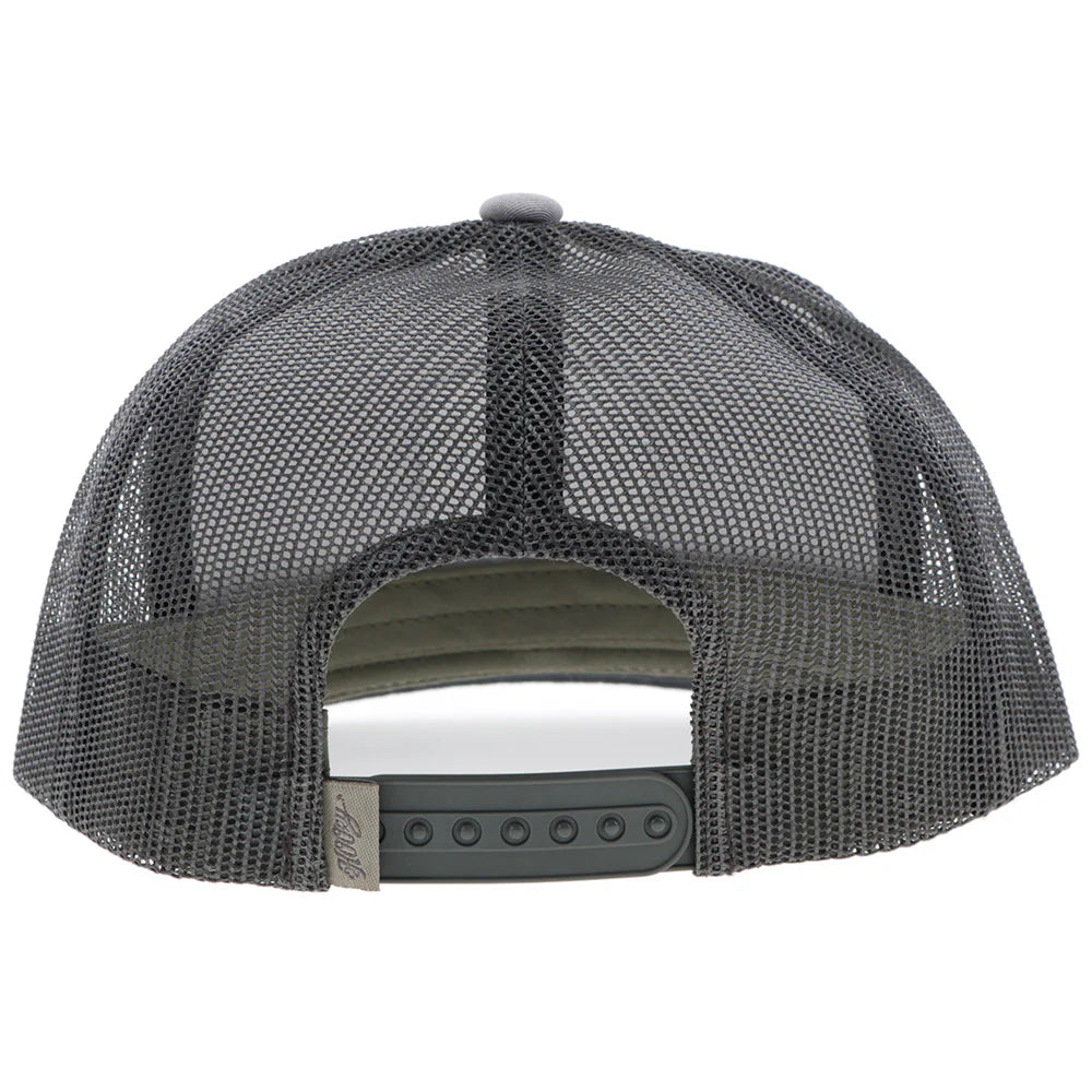 Hooey Ball Cap "Zenith" Hat Grey with Brown Hooey Logo