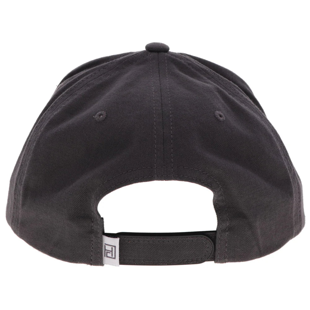 Hooey Ball Cap "Western Swing" Hat Grey with White Embroidery Logo