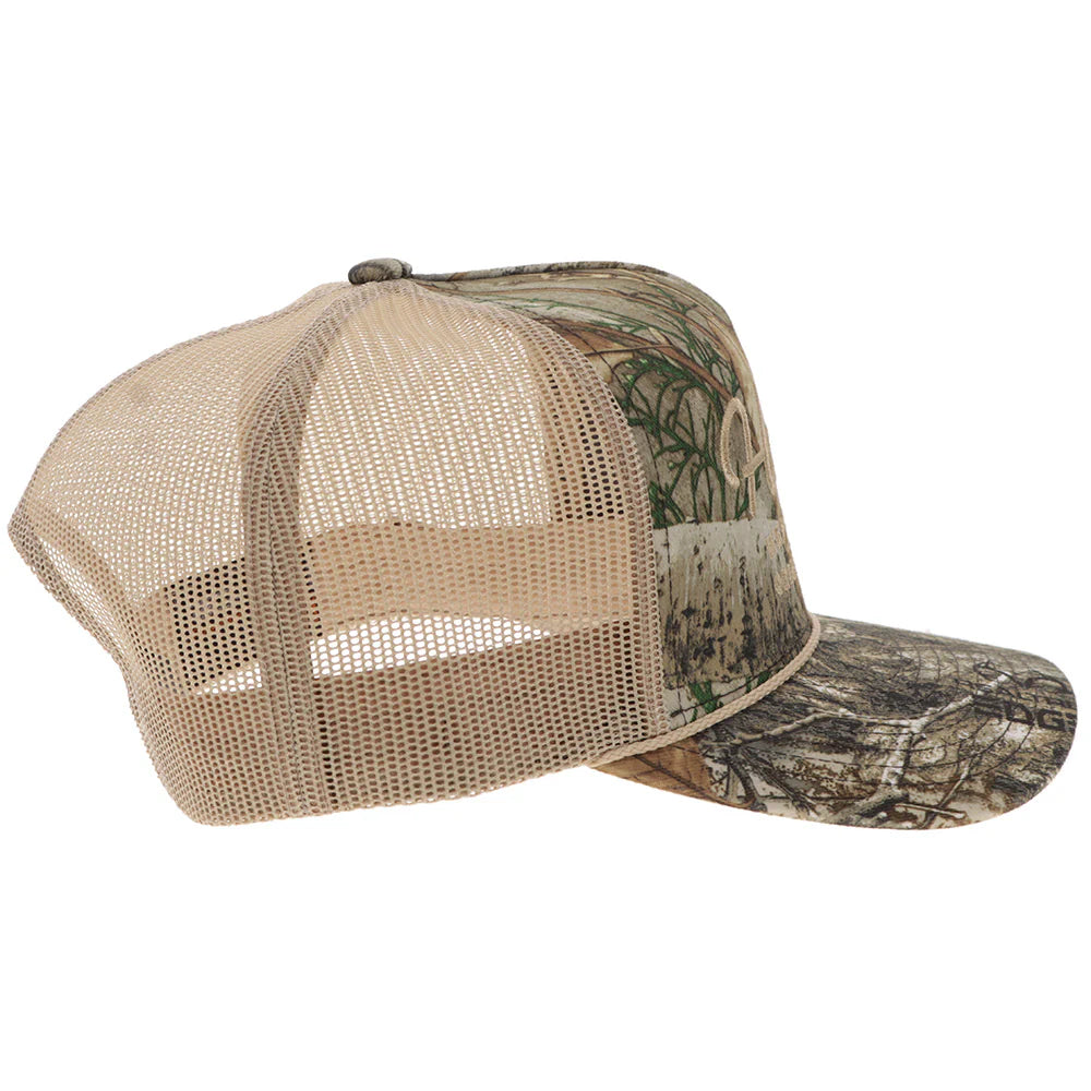 Hooey Ball Cap "OG" RealTree Edge Camo and Tan