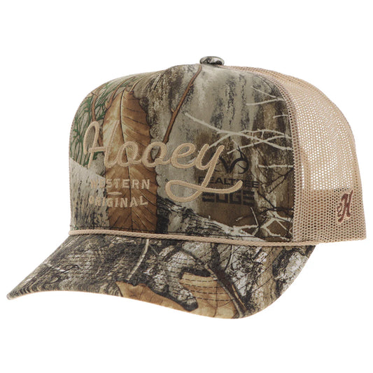 Hooey Ball Cap "OG" RealTree Edge Camo and Tan