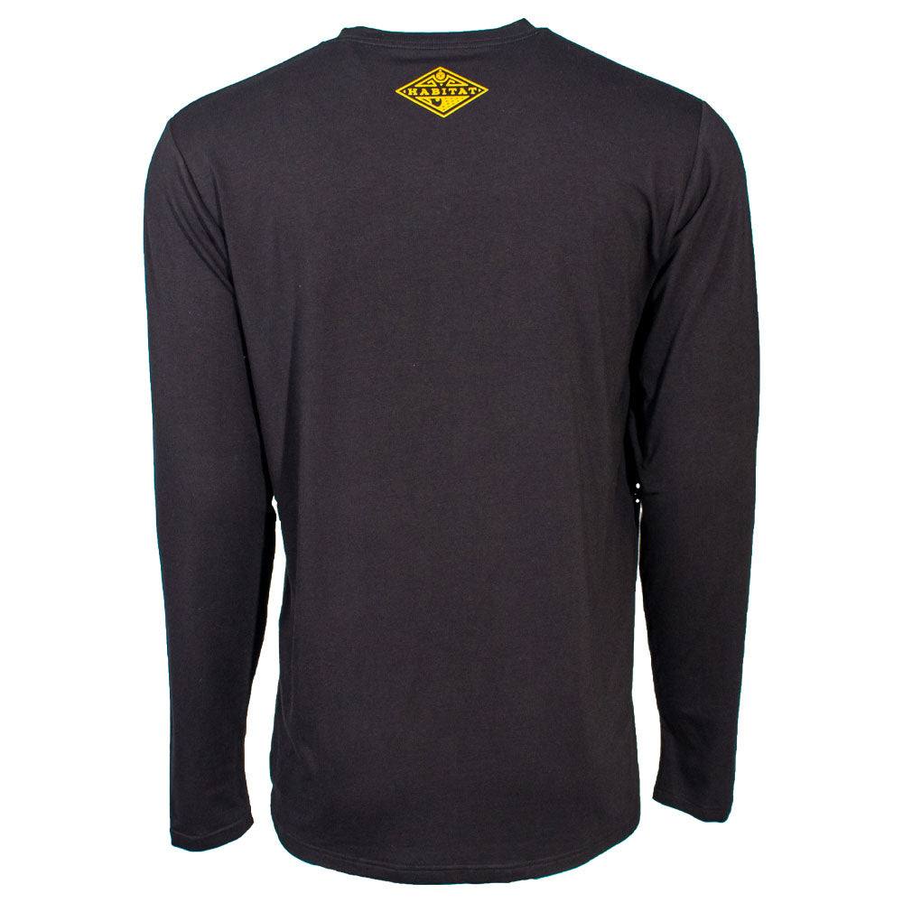 Hooey Men's "The Guide" Black Long Sleeve T-Shirt