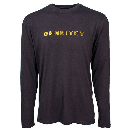Hooey Men's "The Guide" Black Long Sleeve T-Shirt