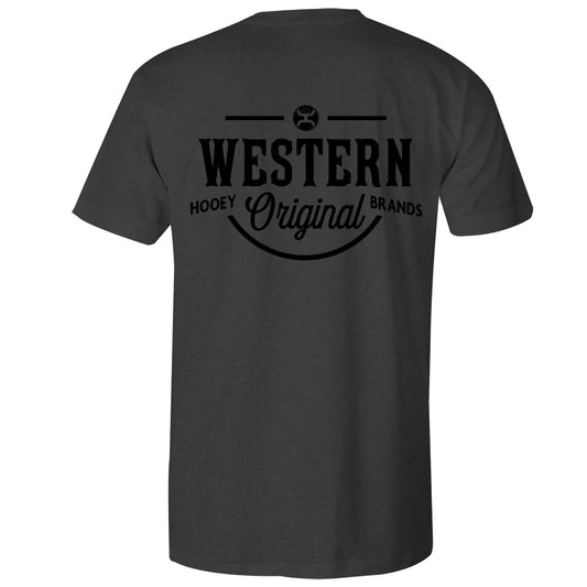 Hooey Western OG Charcoal Heather T-Shirt