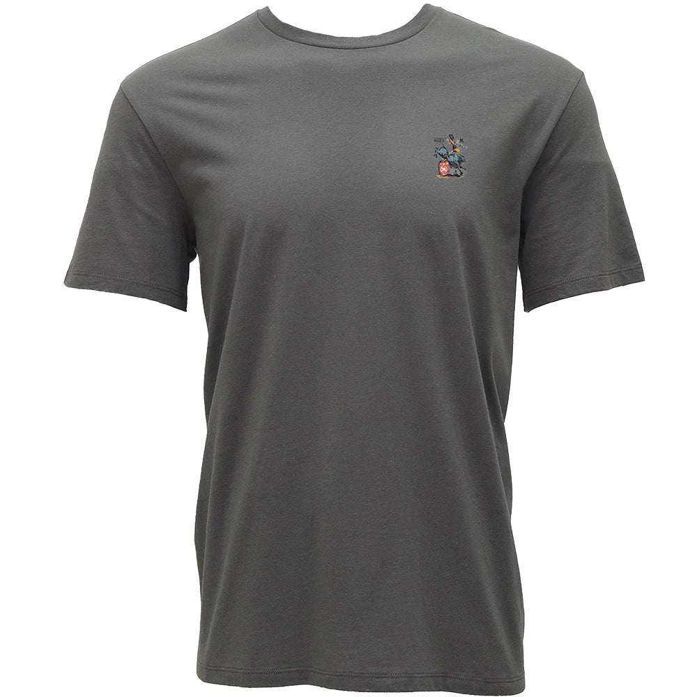 Hooey Men's "Prison Rodeo" T-Shirt Grey with Multi Color Rodeo Graphic