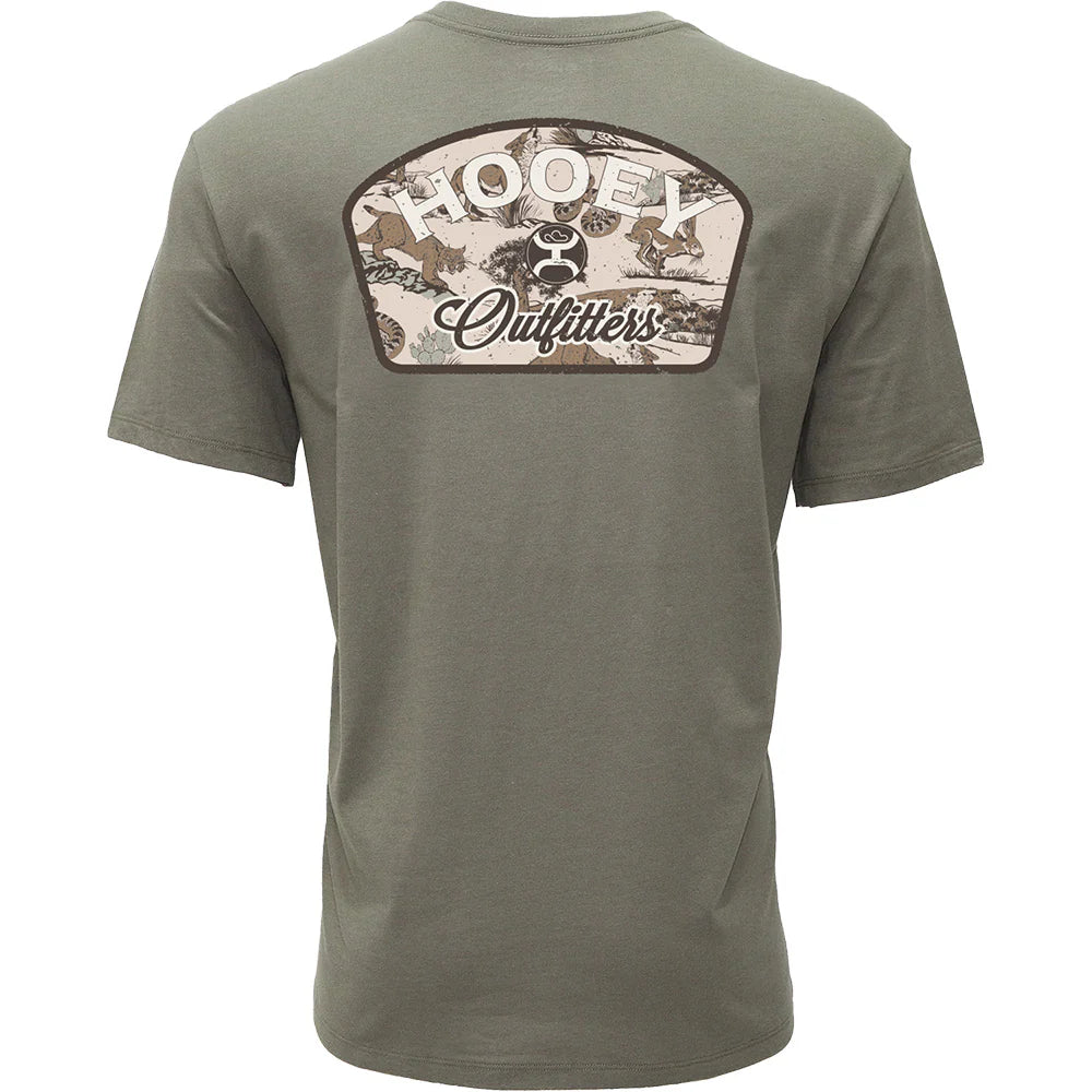 Hooey Men's "Outfitters" Green Outfitters T-Shirt