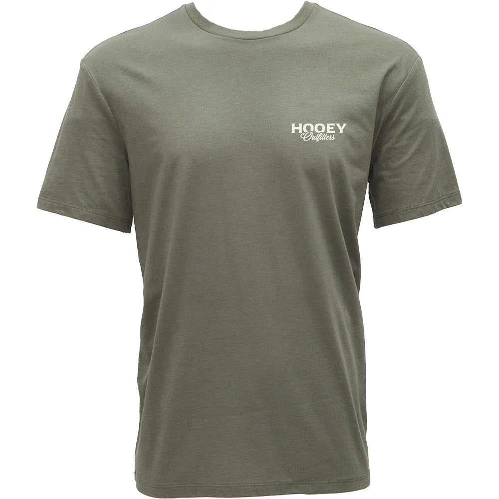 Hooey Men's "Outfitters" Green Outfitters T-Shirt