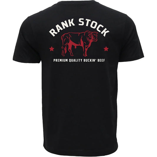 Hooey Youth "Charbray" Black Rank Stock Pocket T-shirt