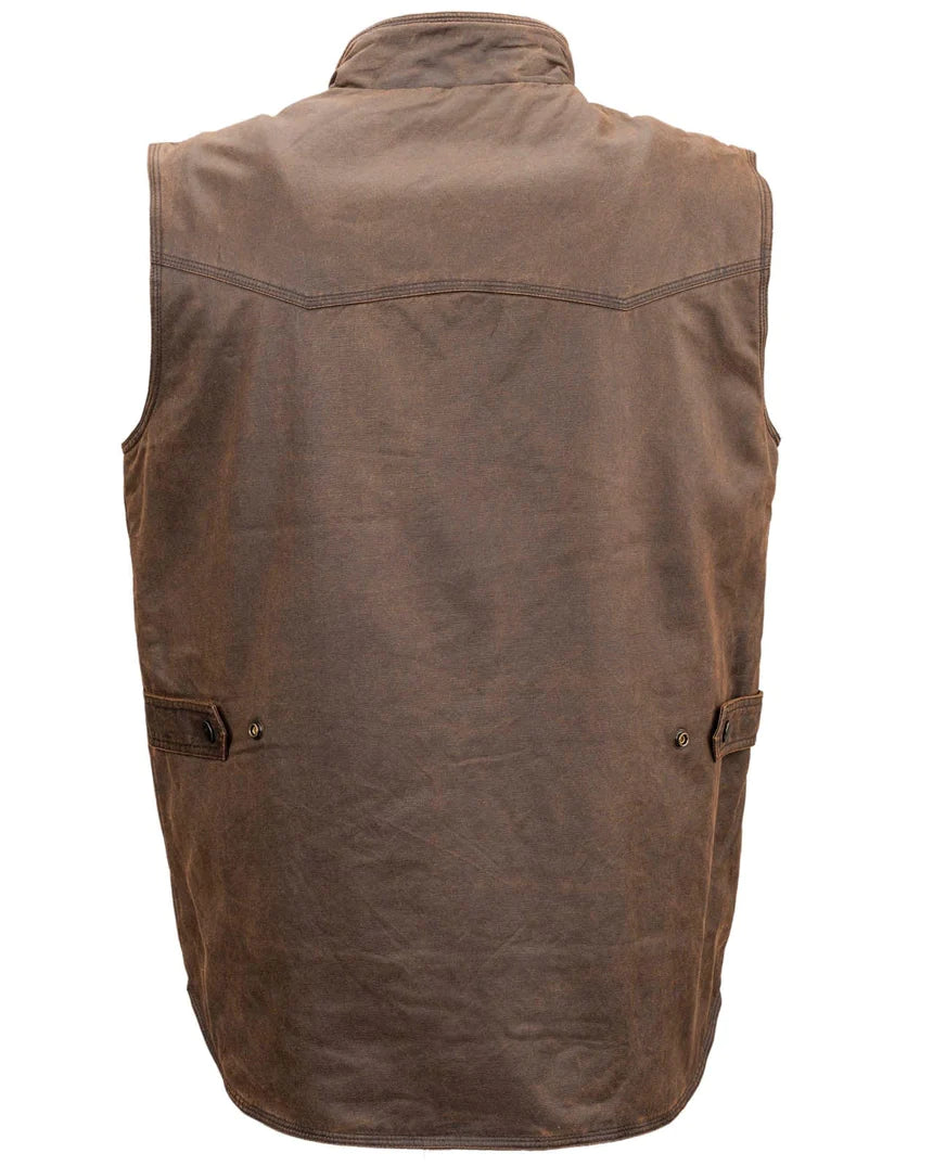 Outback Trading Men’s Landsman Vest Brown