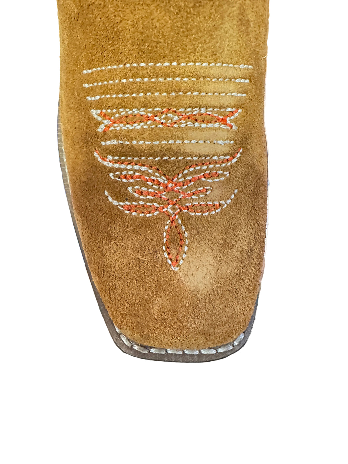 Justin Boots Youth Freckles Cognac Suede Boots