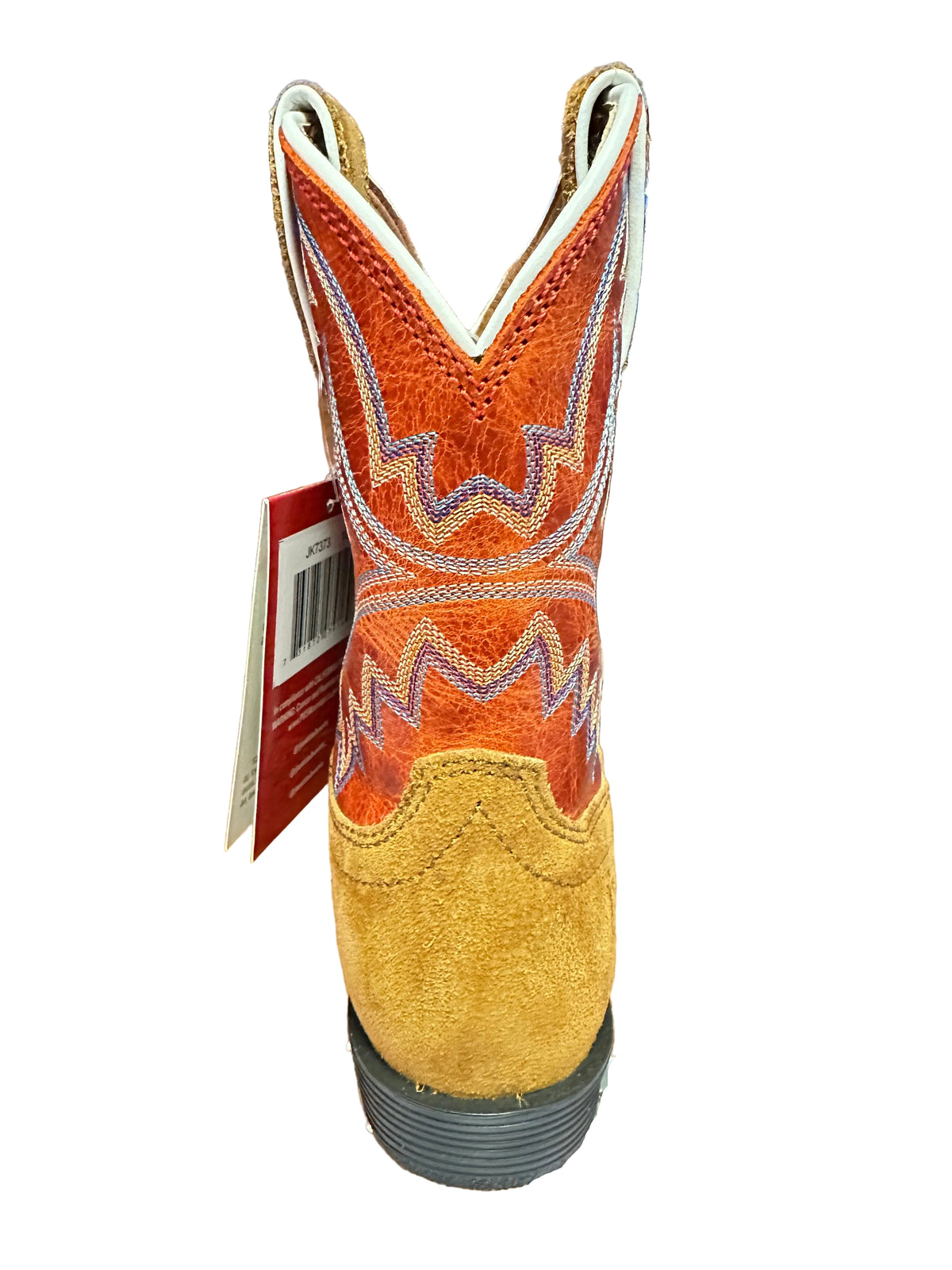 Justin Boots Youth Freckles Cognac Suede Boots