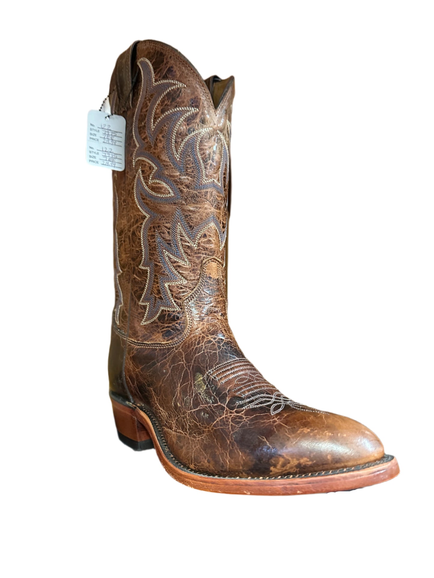 Tony Lama Men's Boots - Brown Rustic Patina