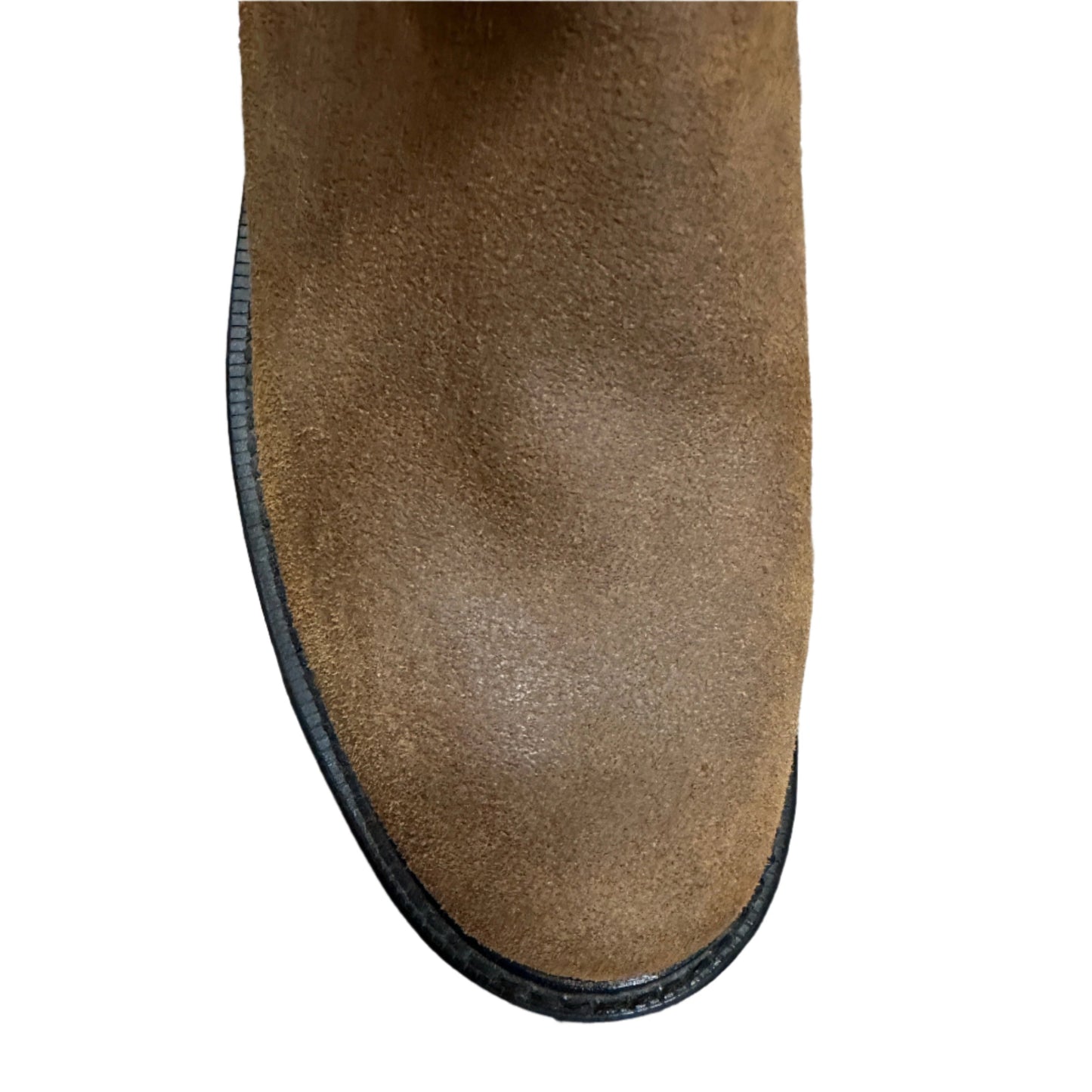 Justin Men's Boots - Brown Roughout Round Toe