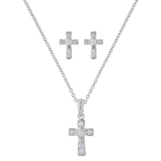 Montana Silversmith A Mark of Faith Cross Jewelry Set