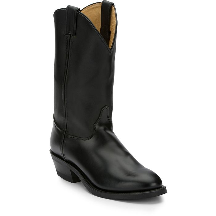 Justin Men's Boots - Black Tobias