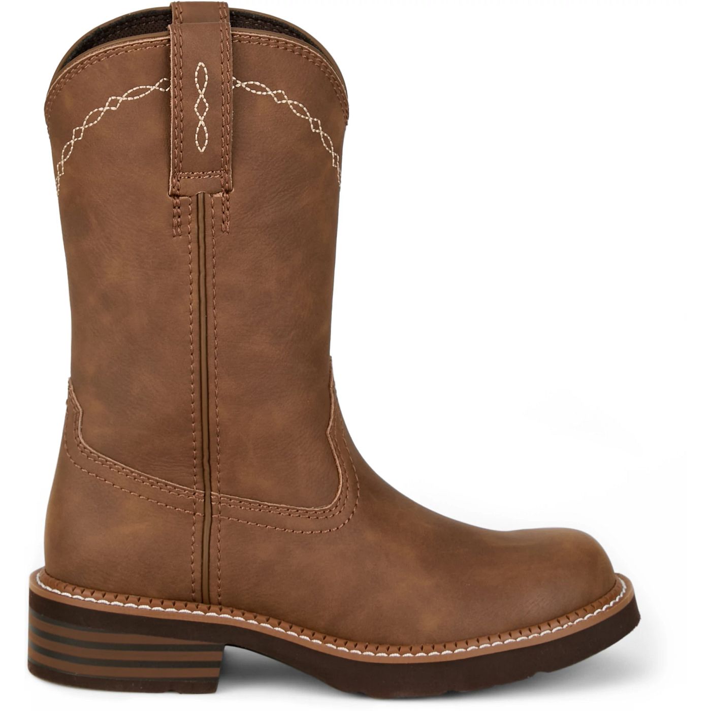 Justin Boots Women's Lillie 10" Brown Western Boot