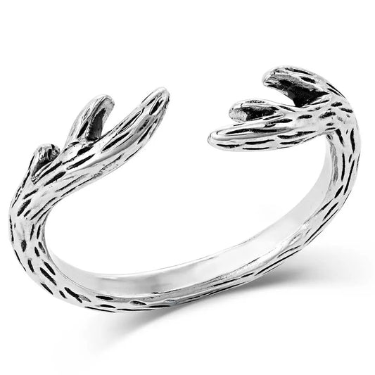 Montana Silversmith Embrace the Wild Antler Ring