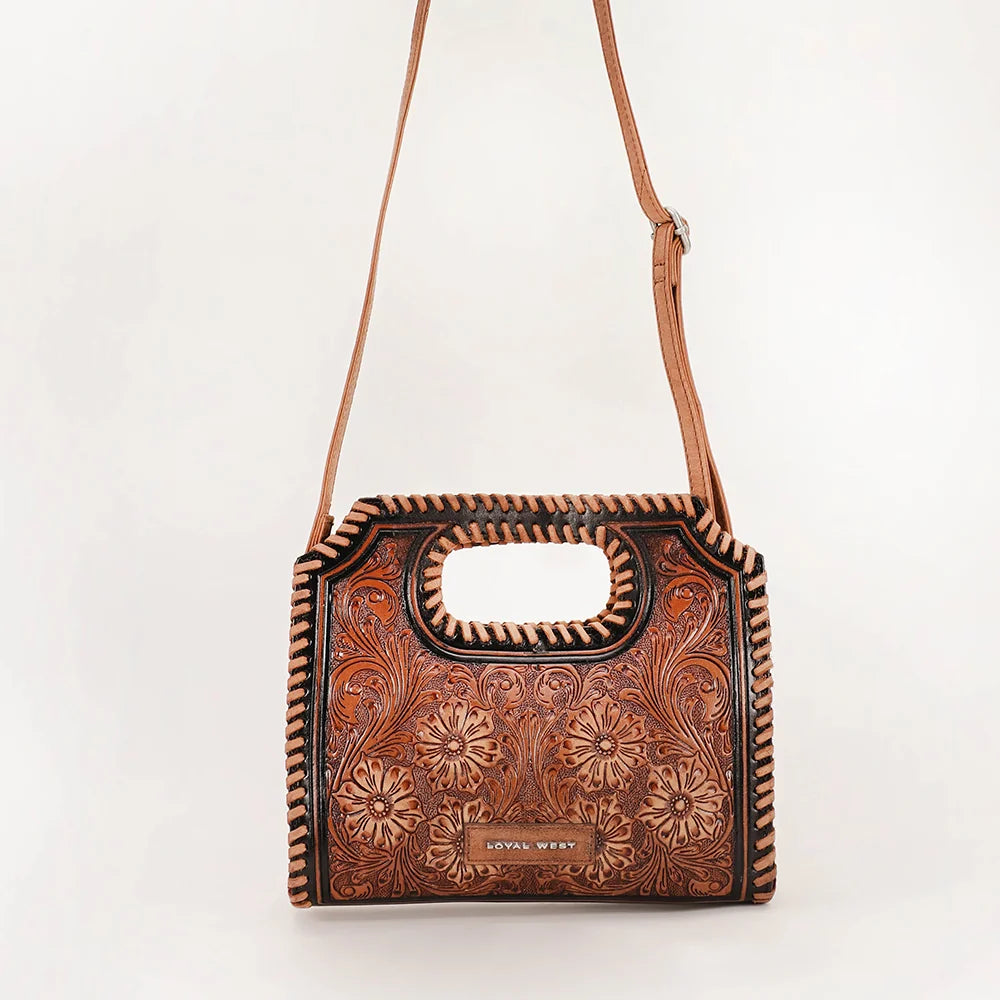 Myra Bag Loyal West Alma Medium Handbag Brown